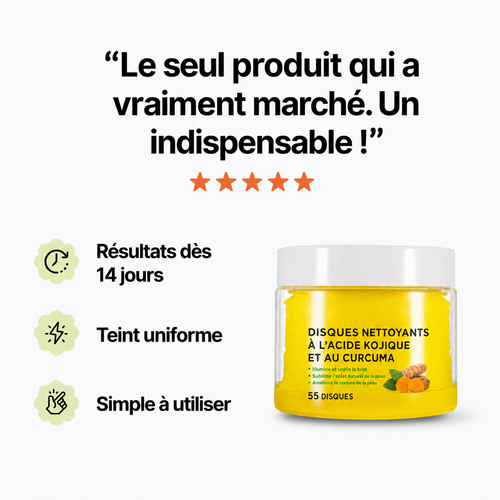 Lingettes Anti-Taches au Curcuma